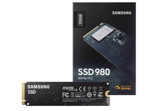 Ổ cứng SSD 250G Samsung 980 M.2 NVMe PCIe Gen3x4 V-NAND