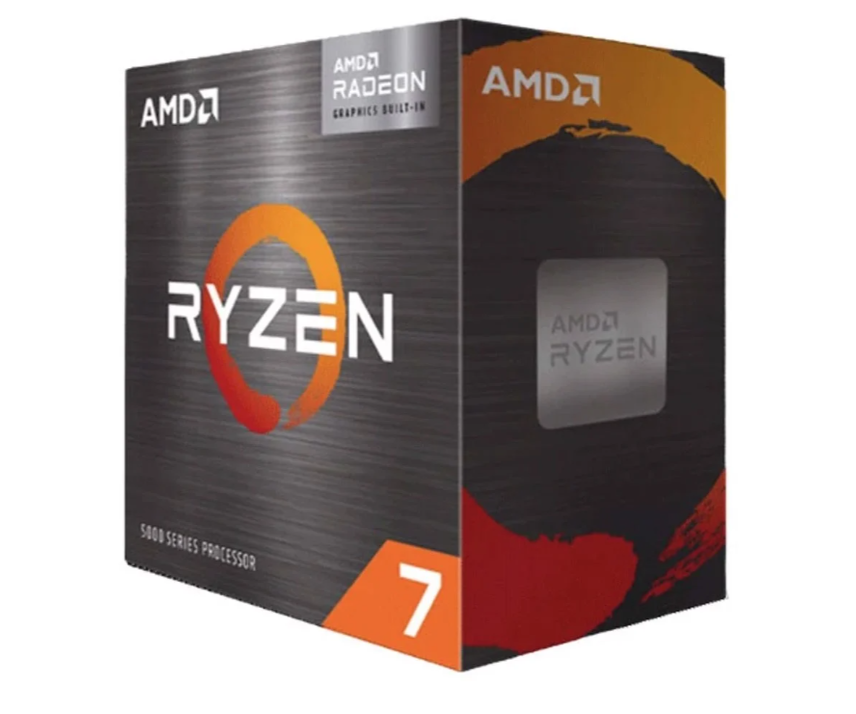 CPU AMD Ryzen 7 5700X | AM4, Upto 4.60 GHz, 8C/16T, 32MB, Box Chính Hãng