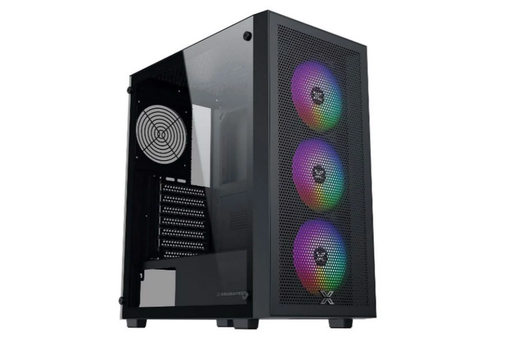 Thùng máy Case Xigmatek Gaming Z 3F EN41082 | ATX, đen, kèm 3 Fan RGB