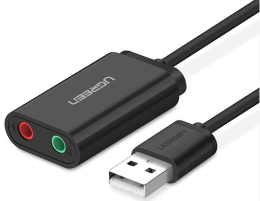 Đầu chuyển USB A 2.0 sang 3.5mm (US205) Ugreen 30724