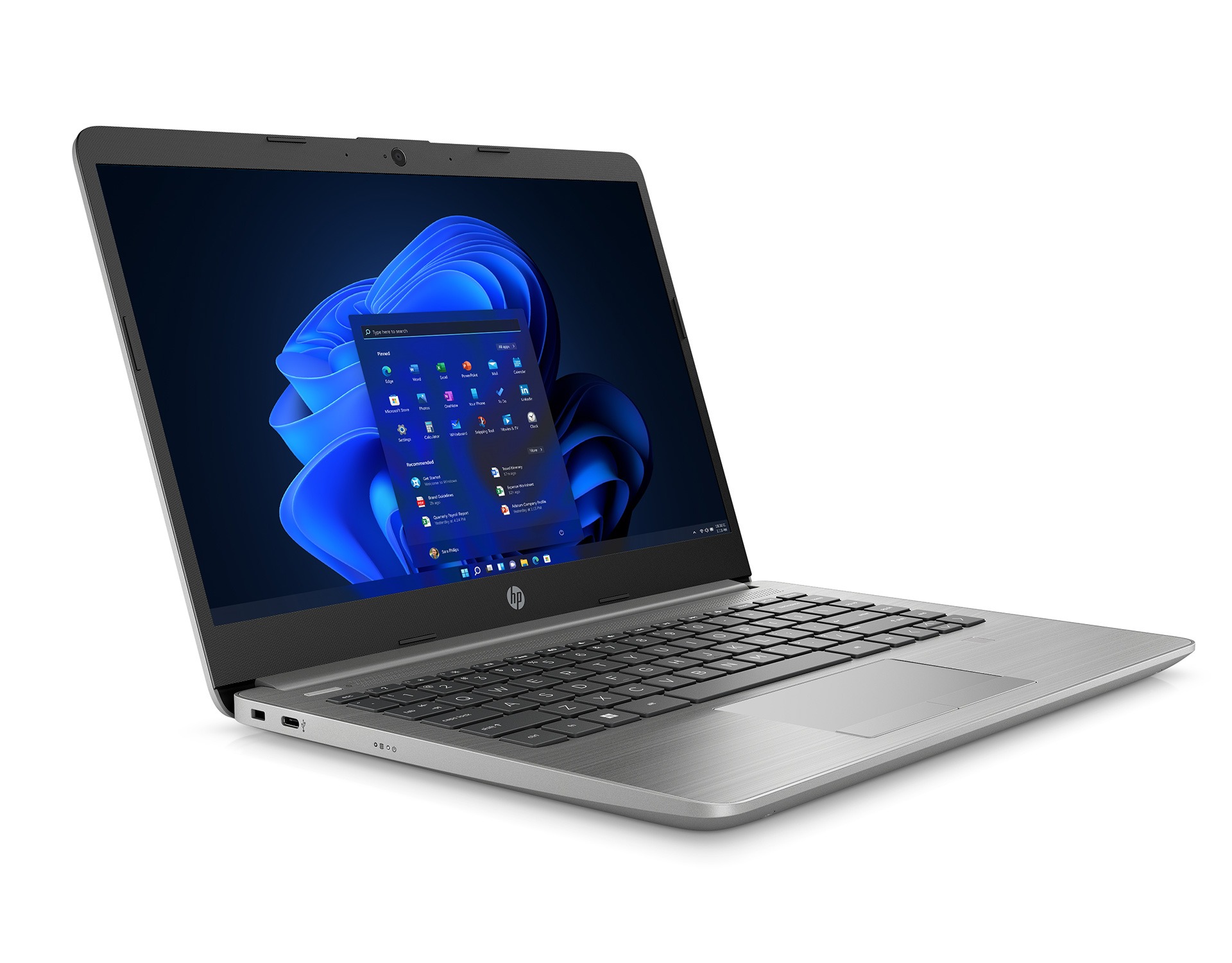 Laptop Văn Phòng HP 245 G9 6L1N9PA - BẠC R5-5625U/ 16Gb (gồm 8GB ram tặng) / SSD512GB/ 14 FHD