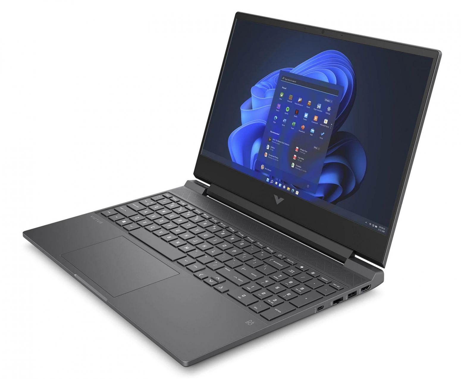 Laptop Gaming HP Gaming Victus 15-fa1143 Core i5-13500H 8G SSD512 VGA RTX4060 8G Màn 15.6FHD 144hz Win 11-Xám Đen (ĐANG VỀ)