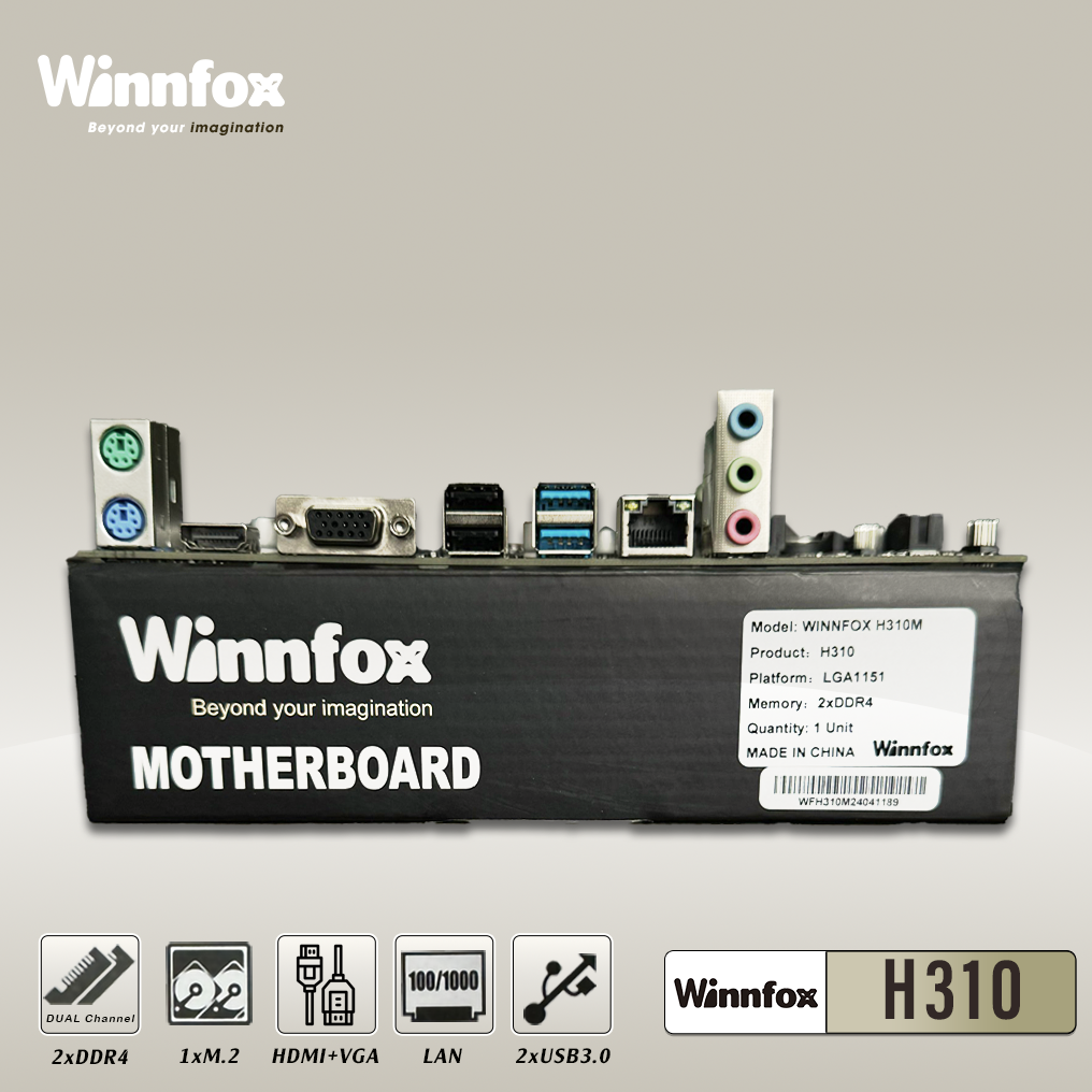 A computer motherboard with many portsAI-generated content may be incorrect.