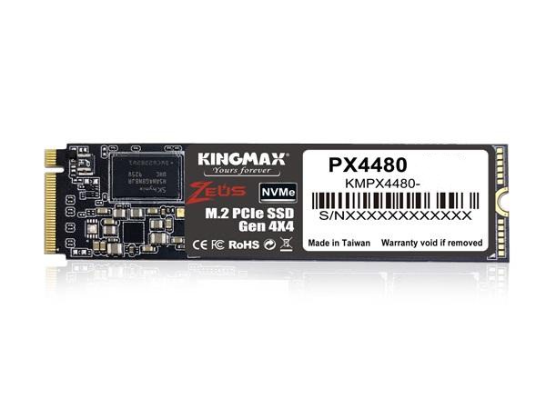 SSD Kingmax M.2 PCIe Gen 4x4 (High W/R) PX4480 1TB
