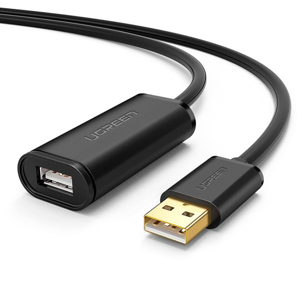 Cáp USB nối dài 10m có chíp khuếch đại (US121) Ugreen 10321