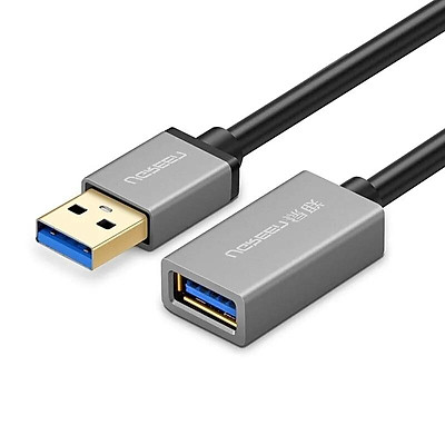 Cáp USB nối dài 3.0 dài 2m, vỏ nhôm dây dù (US115) Ugreen 10497