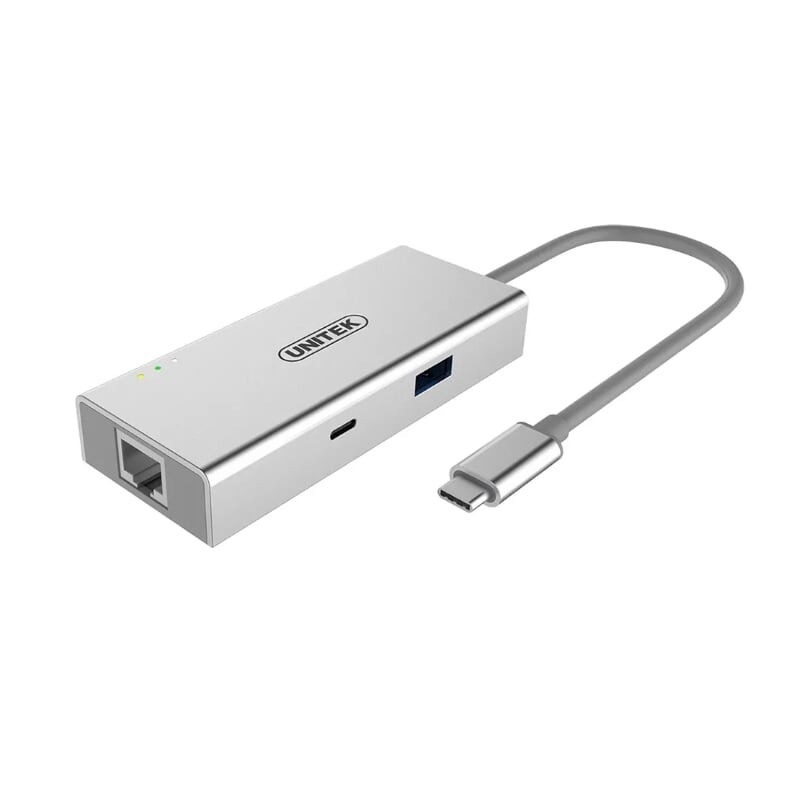 Cáp chuyển Type-C sang USB (3.0)/HDMI /LAN+Nguồn Unitek Y9117
