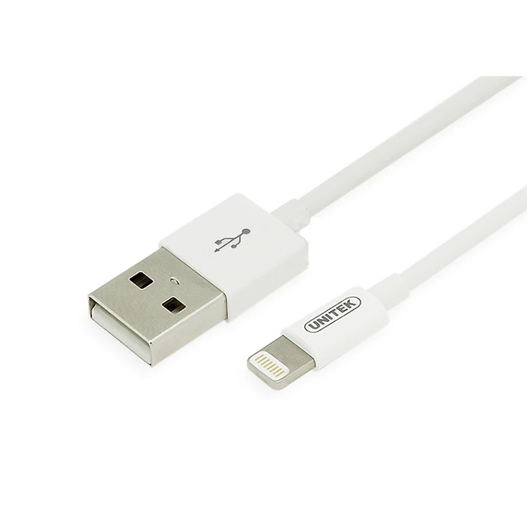 Cáp USB to Iphone 5 Unitek 1M Y-C499WH