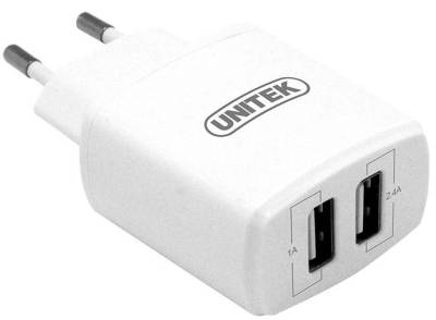 Sạc UNITEK (2 USB) Y-P547A