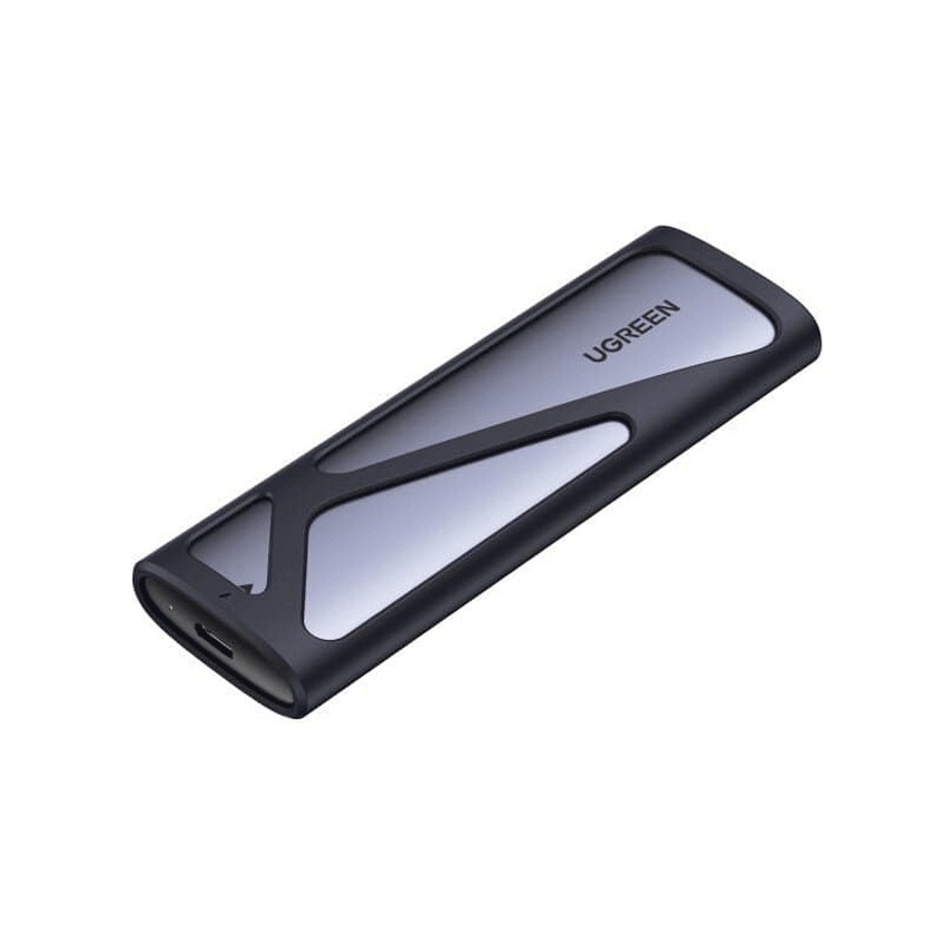 Hộp đựng ổ cứng SSD M.2 hỗ trợ NVME+SATA USB Type C 3.2 tốc độ 10Gbps (Max 2TB) (CM400) Ugreen 90264