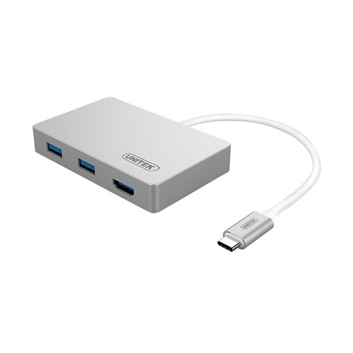 Hub USB 3.0 2 Ports +HDMI Unitek Y-3707 Type-C