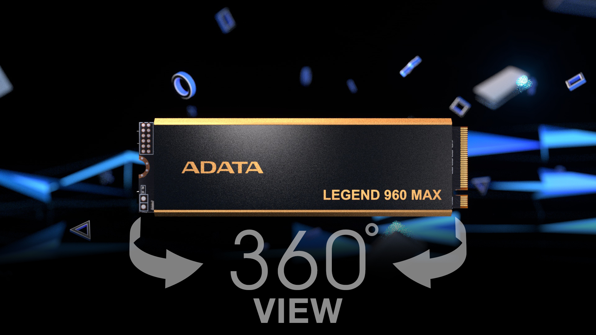 Ổ cứng SSD Adata Legend 960 MAX PCIe Gen4 x4 M.2 2280 2TB (ALEG-960M-2TCS)
