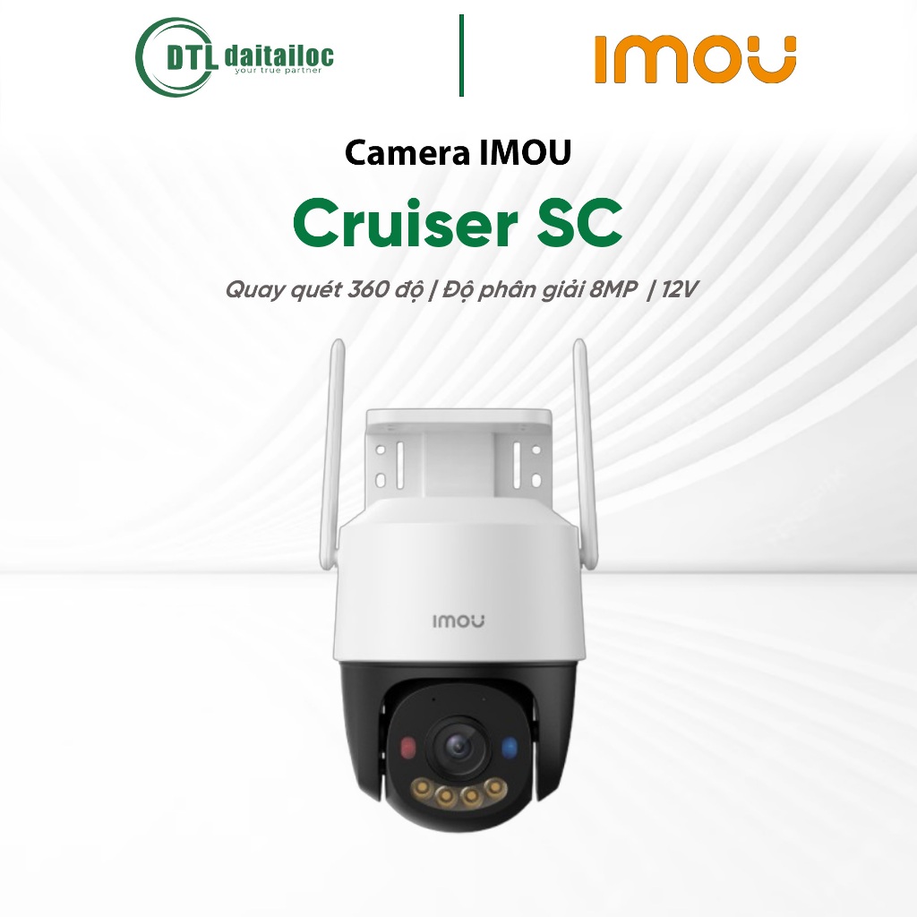 Camera IMOU Wifi Ngoài Trời Cruiser SC 8MP IPC-K7FP-8V0N