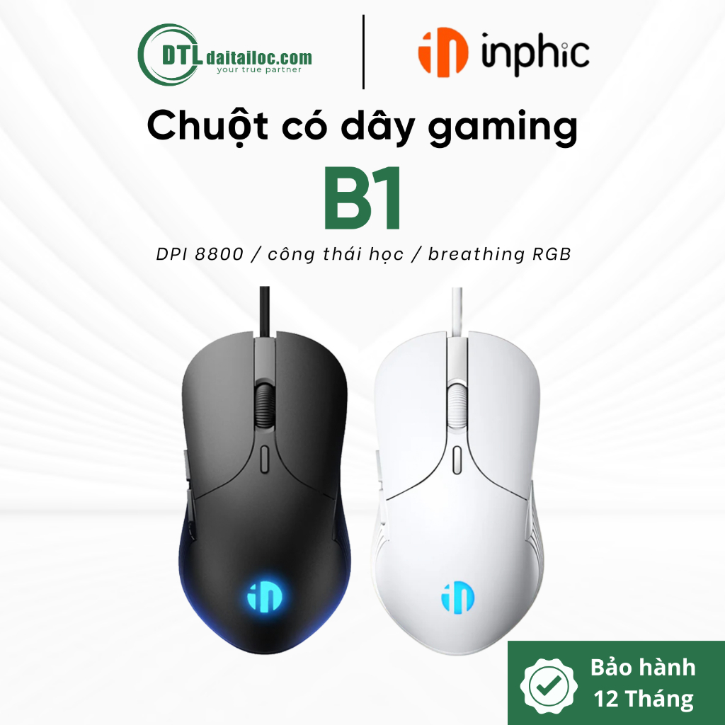 Chuột có dây gaming INPHIC B1
