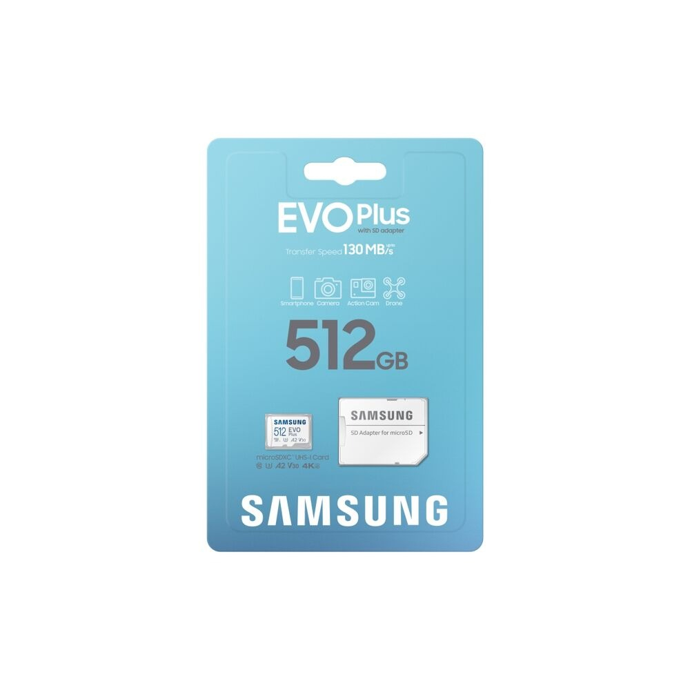 Thẻ nhớ MicroSD Samsung EVO PLUS 160MB/s - 64GB - Kèm Adapter 