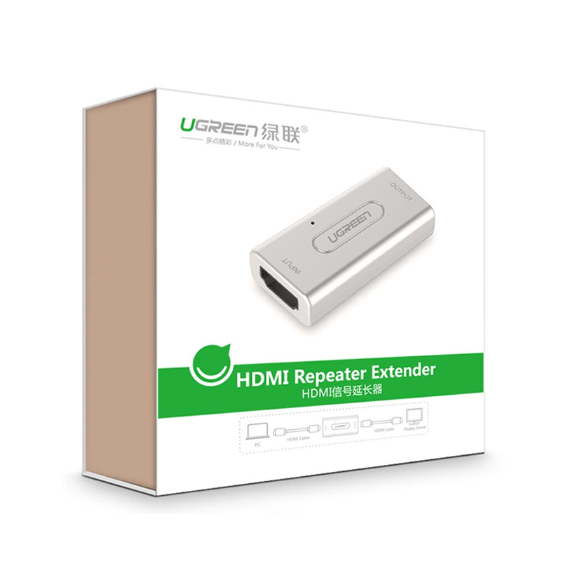 Đầu nối HDMI Repeater Extender Ugreen 40265 chính hãng