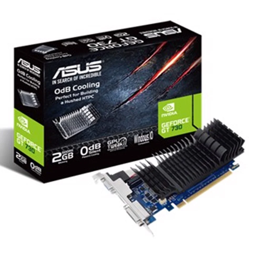 VGA Asus GeForce GT 730 2GB DDR5 (GT 730-SL-2GBD5-BRK)