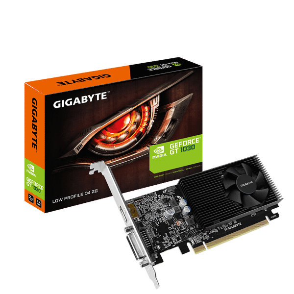 Card màn hình GIGABYTE GeForce GT 1030 Low Profile D4 2G