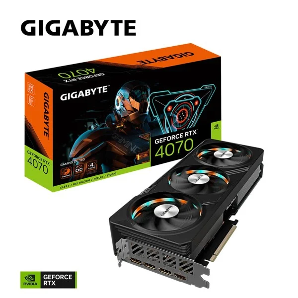 Card màn hình GIGABYTE GeForce RTX 4070 GAMING OC 12GB