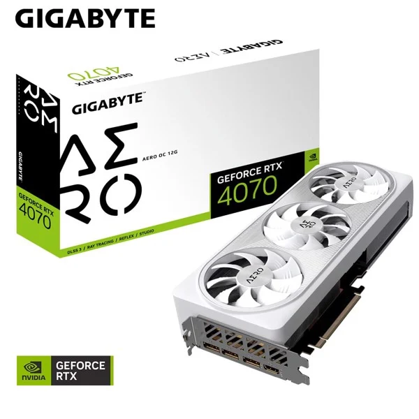 Card màn hình GIGABYTE GeForce RTX 4070 AERO OC 12GB