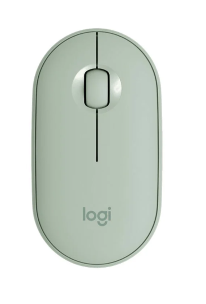 Chuột không dây Logitech Pebble M350 (Xanh Rêu)