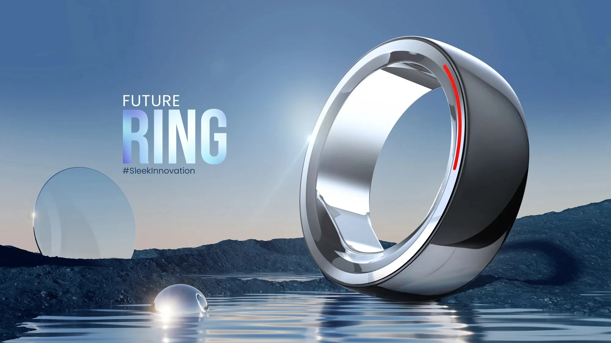 Nhẫn thông minh theo dõi Sức khỏe, Vận động và Giấc ngủ FutureRing (HiFuture Smart Ring, Nano Ceramic, 5ATM Waterproof)