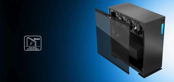 Case InWin 303C ATX Mid Tower - Tempered Glass