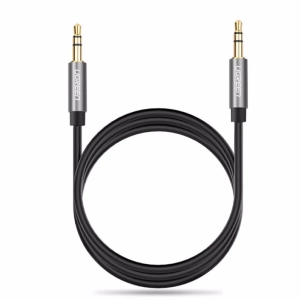 Cáp Audio 3.5mm dây tròn 3M Chính hãng Ugreen 10736 mạ vàng 24K