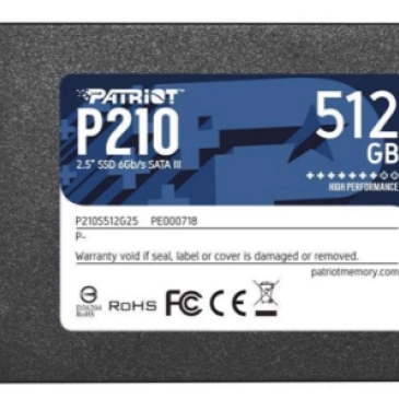 Ổ Cứng SSD 512GB Patriot P210 SATA III