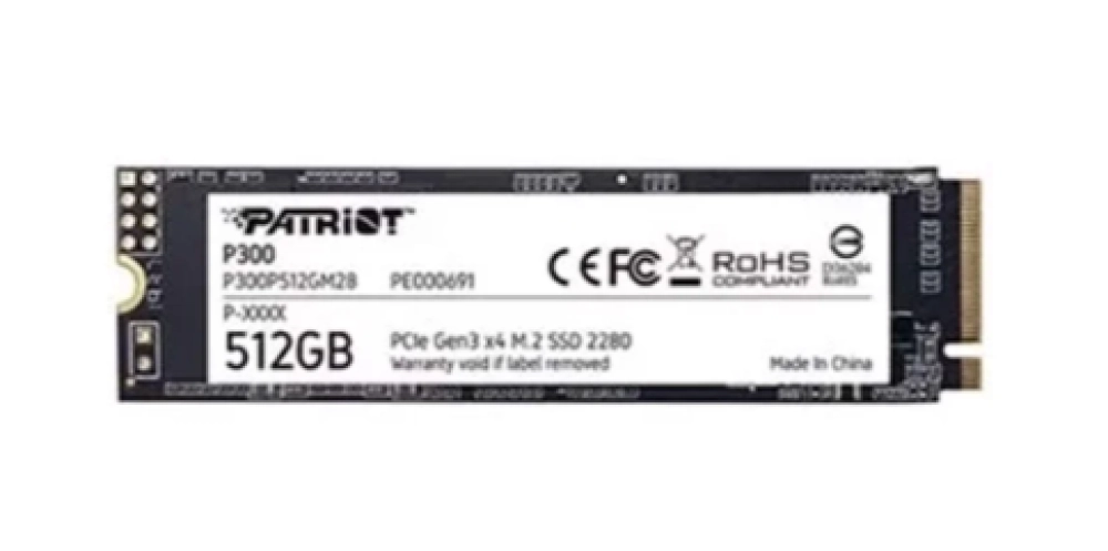 Ổ Cứng SSD 512GB Patriot P300 M2 2280 NVMe