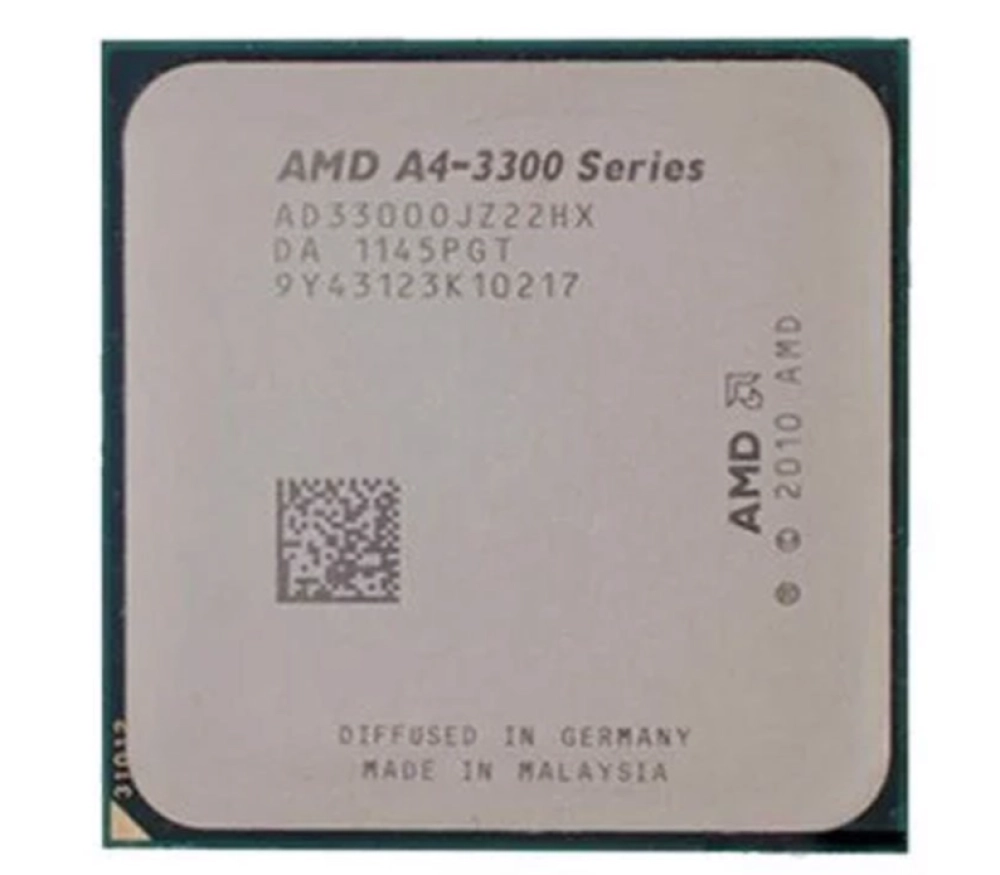 CPU AMD A4 3300 (2.50GHz, 2 Cores 2 Threads, FM1) TRAY