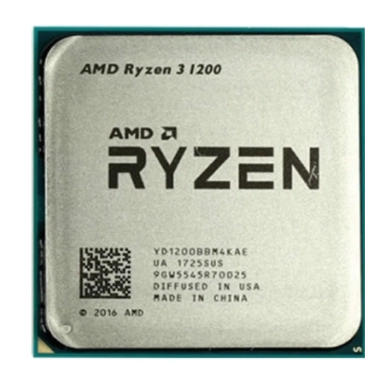 CPU AMD RYZEN 3 1200 (3.1GHz Up to 3.4GHz, AM4, 4 Cores 4 Threads) TRAY