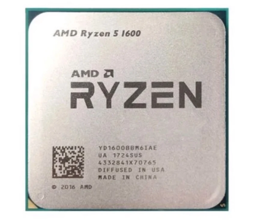 CPU AMD RYZEN 5 1600 (3.2GHz Up to 3.6GHz, AM4, 6 Cores 12 Threads) TRAY