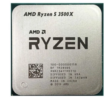 CPU AMD RYZEN 5 3500X (3.6GHz Up to 4.1GHz, AM4, 6 Cores 6 Threads) Tray