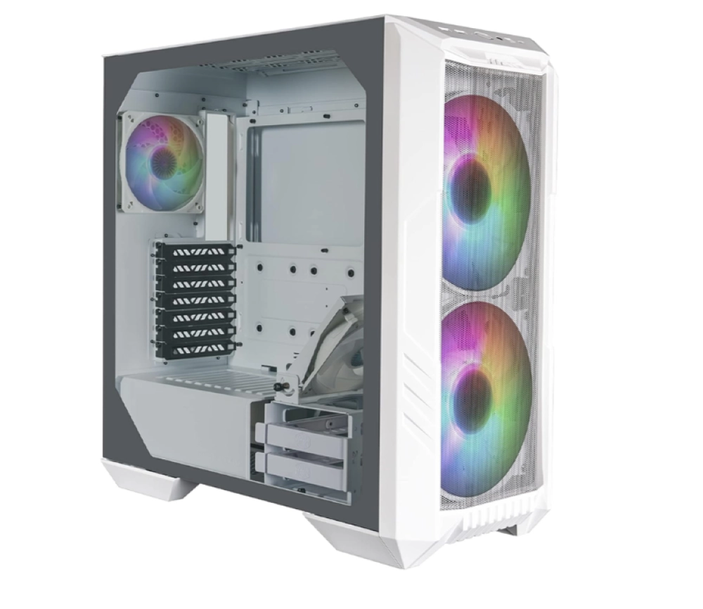 Thùng máy Case Cooler Master MasterCase HAF 500 White Mid Tower (H500-WGNN-S00)