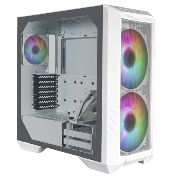 Thùng máy Case Cooler Master MasterCase HAF 500 White Mid Tower (H500-WGNN-S00)