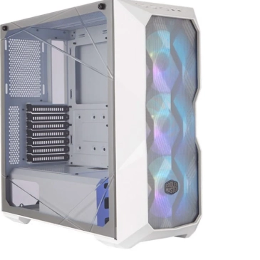 Thùng máy Case Cooler Master MasterBox Mesh TD500 ARGB White Mid Tower (Tặng 3 Fan ARGB)