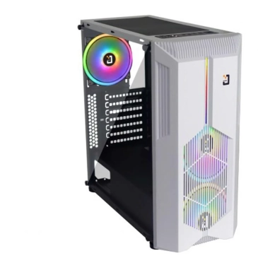Thùng máy Case Jetek Game Beryl-II G9602W White (Tặng 2 Fan)