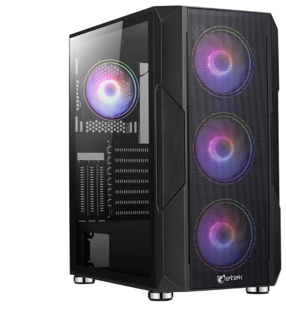 Thùng máy Case Jetek Squid Game -Z4 Tặng kèm 3 Fan RGB