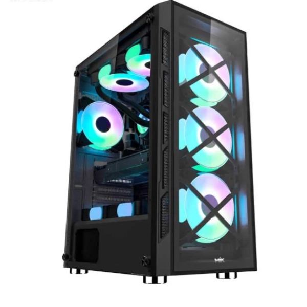 Thùng máy Case MIK TN10 Mid Tower (Tặng 3 Fan RGB)