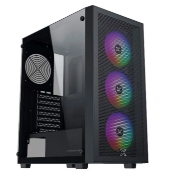 Thùng máy Case Xigmatek Gaming Z 3F EN41082 | ATX, đen, kèm 3 Fan RGB