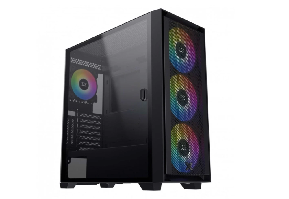 Thùng máy Case XIGMATEK ANUBIS PRO 4FX E ATX (EN40771) (KÈM 04 FAN ARGB)