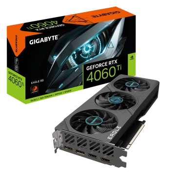 Card màn hình VGA Gigabyte GeForce RTX 4060 Ti EAGLE 8GB (GV-N406TEAGLE-8GD)
