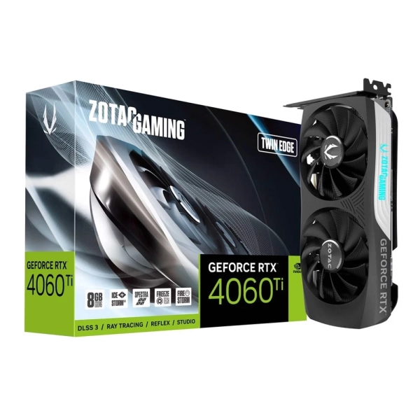 Card màn hình VGA Zotac Gaming RTX 4060 Ti Twin Edge 8GB