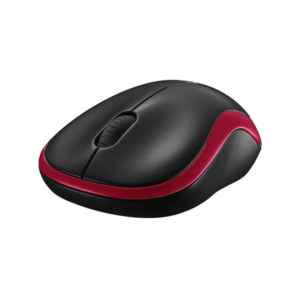 Chuột Văn Phòng Không Dây Logitech M185 Optical Wireless (đỏ)