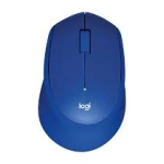 Chuột không dây Logitech M331 Silent (Xanh Dương)