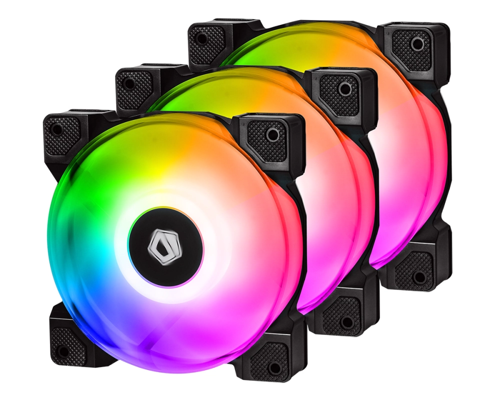 Fan Case ID-COOLING DF-12025-ARGB Trio (Pack 3 Fan)