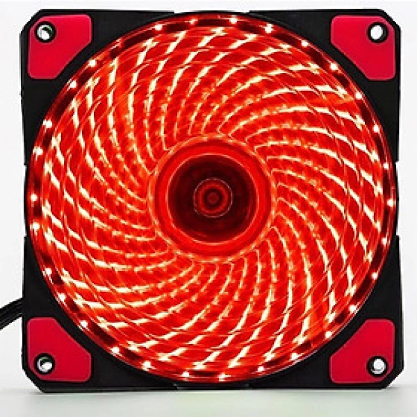 Fan Case Player 12cm Led Đỏ (15 Led)