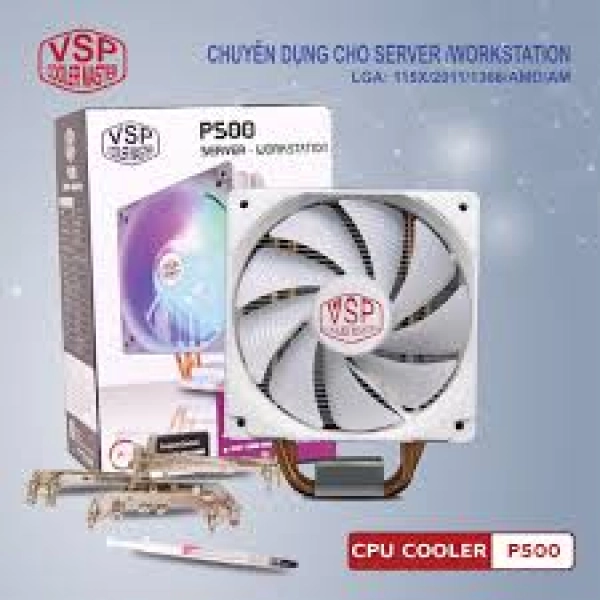 Fan Case VSP 12 RGB 12cm màu trắng