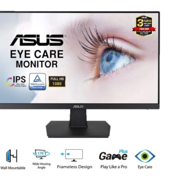 Màn hình máy tính LCD Asus VA24EHE | 24 inch/Full HD/Tấm nền IPS/75Hz Chính Hãng
